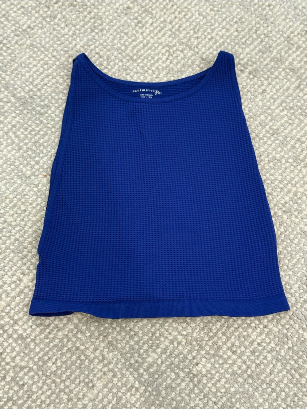 Free People Royal Blue Tank